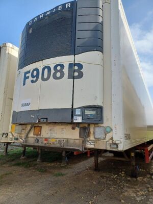 2002 Gray & Adams Triaxle Fridge Trailer - 2