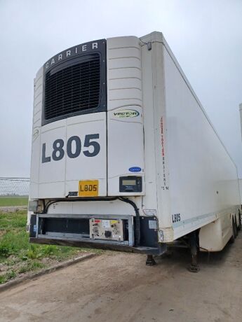 2012 Cartwright 15.65m Triaxle Fridge Trailer