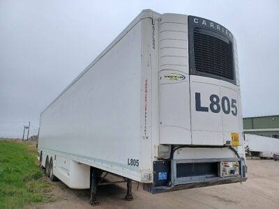 2012 Cartwright 15.65m Triaxle Fridge Trailer - 2