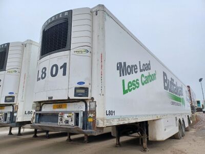 2012 Cartwright 15.65m Triaxle Fridge Trailer