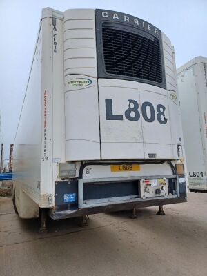 2012 Cartwright 15.65m Triaxle Fridge Trailer - 2