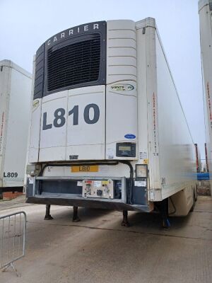 2012 Cartwright 15.65m Triaxle Fridge Trailer