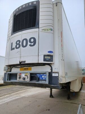 2012 Cartwright 15.65m Triaxle Fridge Trailer