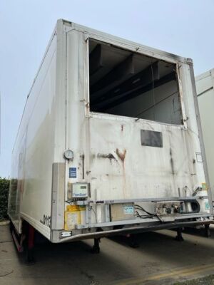 2004 Gray & Adams Double Decker Triaxle Fridge Trailer