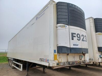 2003 Gray & Adams Triaxle Fridge Trailer