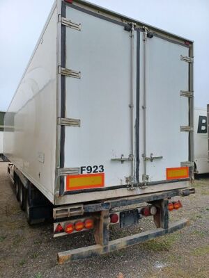 2003 Gray & Adams Triaxle Fridge Trailer - 9
