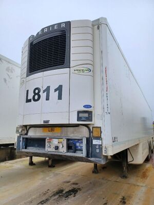 2012 Cartwright Triaxle 15.95m Fridge Trailer