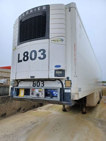 2012 Cartwright 15.65m Triaxle Fridge Trailer