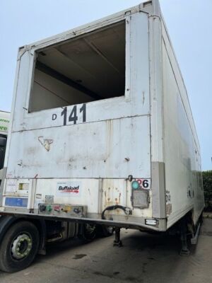 2004 Gray & Adams Triaxle Double Deck Fridge Trailer