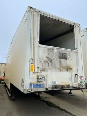 2005 Gray & Adams Triaxle Double Deck Fridge Trailer