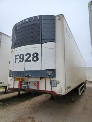 2003 Chereau Triaxle Fridge Trailer - 2