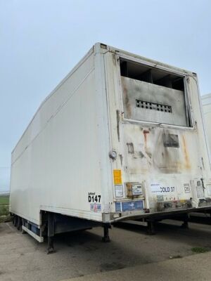 2005 Gray & Adams Triaxle Double Deck Fridge Trailer - 2