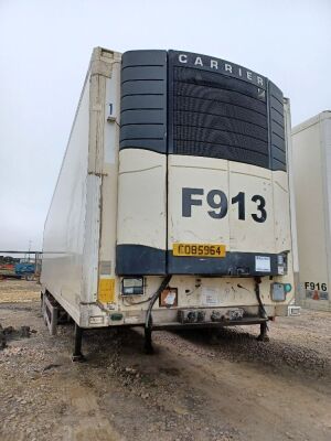 2002 Gray & Adams Triaxle Fridge Trailer