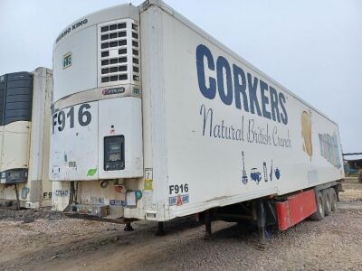 2008 Gray & Adams Triaxle Fridge Trailer