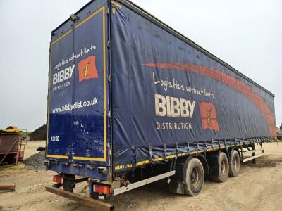 2012 Donbur 15.65m Triaxle Curtainside Trailer - 5