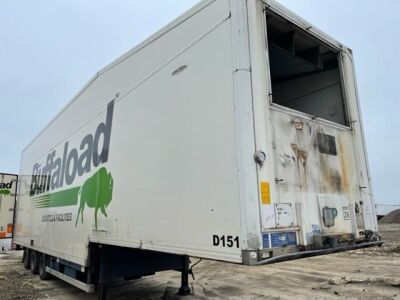 2005 Gray & Adams Triaxle Double Deck Fridge Trailer - 4