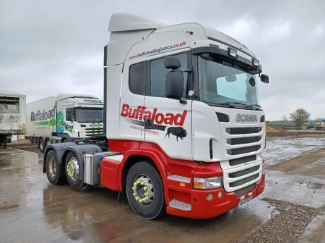 2012 Scania R420 6x2 Tractor Unit 