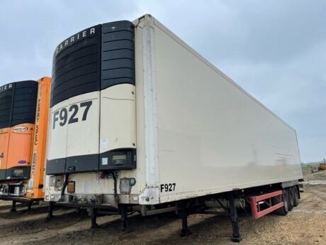 2001 Gray & Adams Triaxle Fridge Trailer 