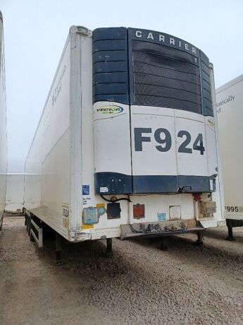 2008 Gray & Adams Triaxle Fridge Trailer 