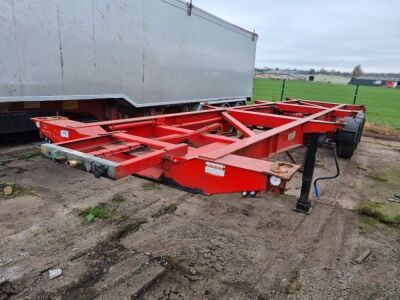 2006 Montracon Triaxle Sliding Skeletal Trailer