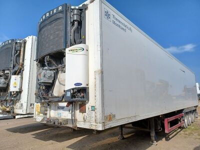 2008 Gray & Adams Triaxle Fridge Trailer