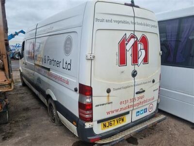 2017 Merc Sprinter 314 Long Wheel Base Fridge Van - 5