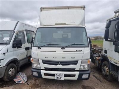 2012 Mitsubishi Fuso Canter 7C15 4x2 Curtainsider - 2