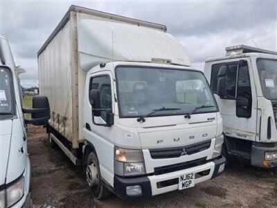 2012 Mitsubishi Fuso Canter 7C15 4x2 Curtainsider - 3