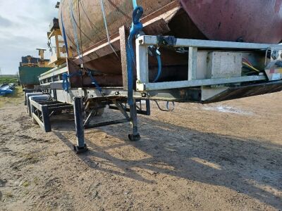 2004 Gray & Adams Tandem Axle Rear Steer Trailer Chassis - 2