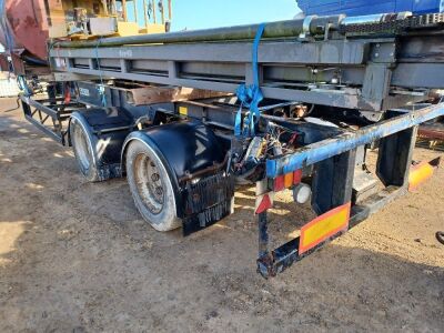 2004 Gray & Adams Tandem Axle Rear Steer Trailer Chassis - 3