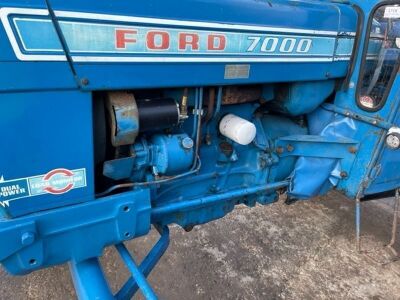 1976 Ford 7000 Duel Pedal Opti Cruise Tractor - 4