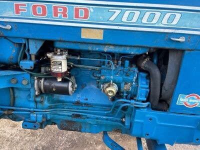 1976 Ford 7000 Duel Pedal Opti Cruise Tractor - 10