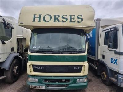 2004 DAF LF45 150 4x2 Horse Box - 2