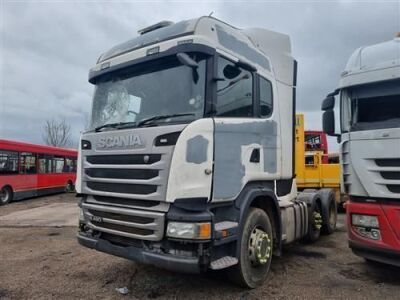 2015 Scania R490 6x2 Midlift Tractor Unit