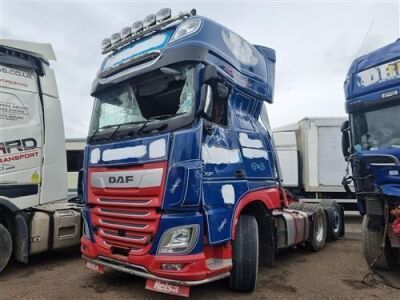 2018 DAF XF530 6x2 Rear Lift Tractor Unit 