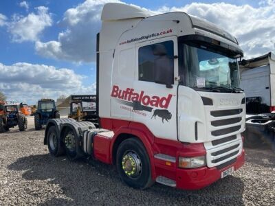 2012 Scania R420 6x2 Twin Steer Midlift Tractor Unit