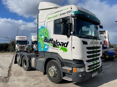 2014 Scania R440 6x2 Rear Lift Tractor Unit