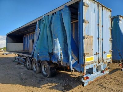 1996 SDC Triaxle Curtainside Trailer - 3