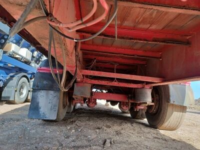 1988 Fruehauf Triaxle Curtainside Trailer - 6