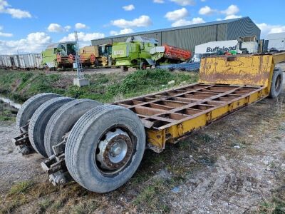 Single Axle Steel Stepframe 4 in Line Trailer - 3