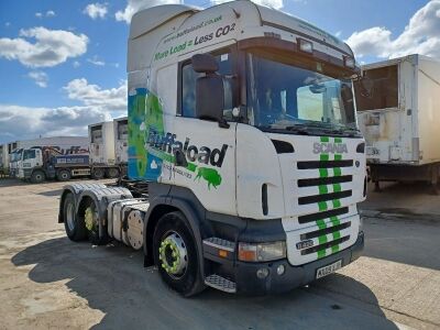 2009 Scania R420 6x2 Midlift Twin Steer Tractor Unit