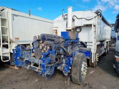 2016 Scania 8x4 Insulated Alloy Body Tipper 