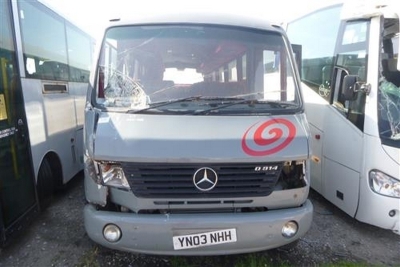 2003 Mercedes 814 Plaxton 33 Seat Coach - 2