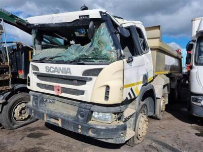 2016 Scania P370 8x4 Alloy Body Tipper 