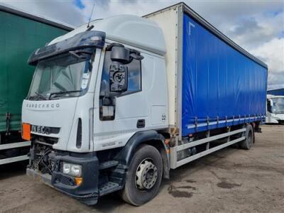 2015 Iveco Eurocargo 180 E25 4x2 Curtainsider 