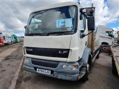 2004 DAF LF55 180 4x2 Drop Side Flat 