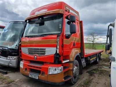 2012 Renault Premium Drawbar Rear Lift 6x2 Flat 