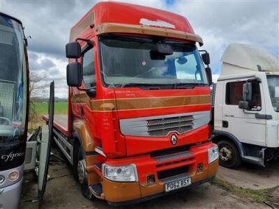 2012 Renault Premium Drawbar Rear Lift 6x2 Flat  - 3