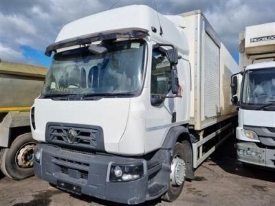 2018 Renault D18 Wide 4x2 Box Van