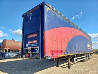 2012 Donbur 15.65m Triaxle Curtainside Trailer